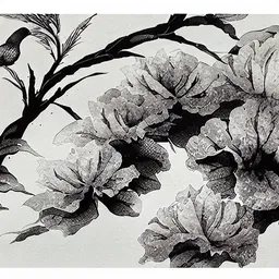 A small picture of Set of Ink Wash Paintings